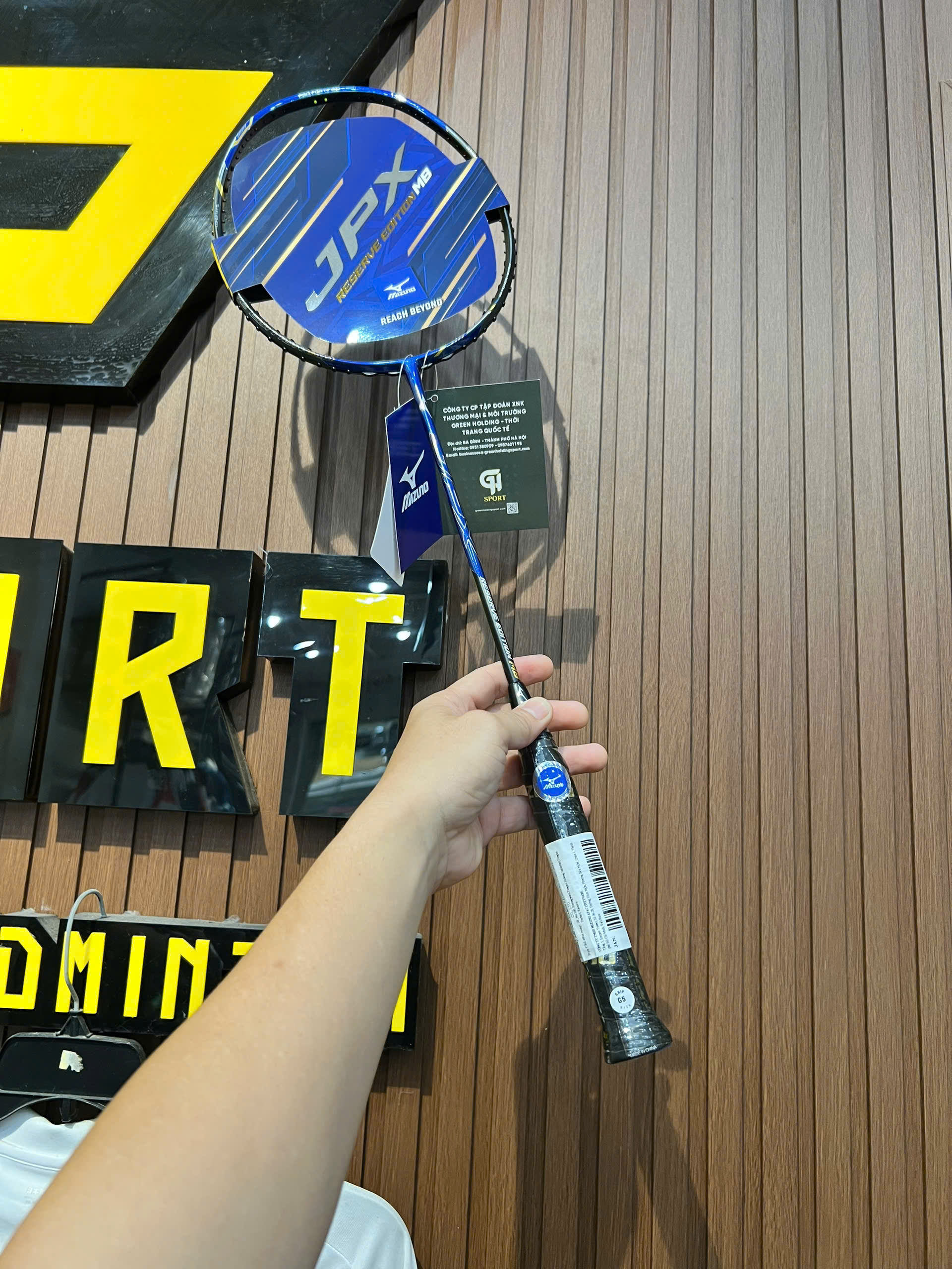 Vợt cầu lông Mizuno JPX Reserve Editon MB ( Xanh Dương )